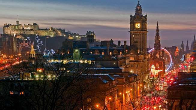 Edinburgh, Skotlandia. Salah satu destinasi wisata di Inggris Raya. (Dok. Shutterstock)