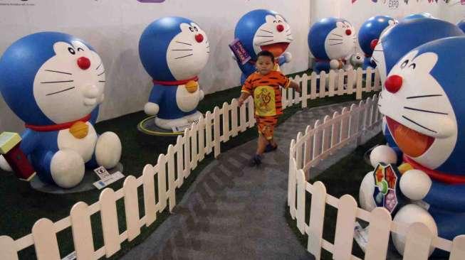 Doraemon hadir di Indonesia dari 28 November 2014 hingga 8 Maret 2015.