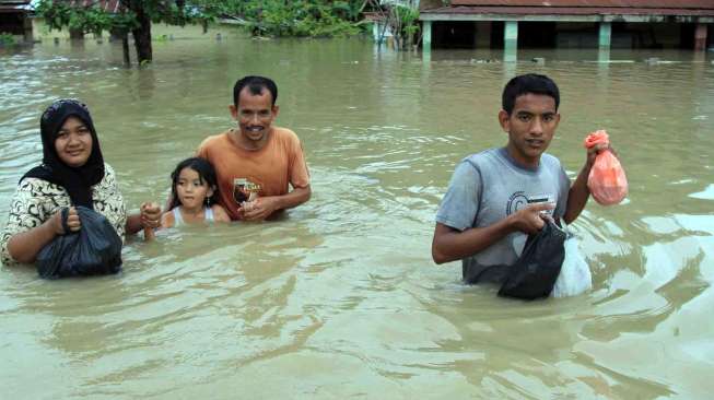 Banjir di Lhoksukon