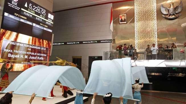 Penutupan Perdagangan Saham 2014