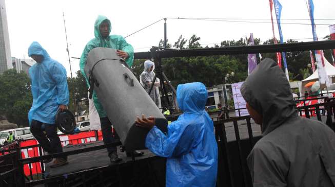 Persiapan "Jakarta Night Festival 2015" (suara.com/Oke Atmaja)