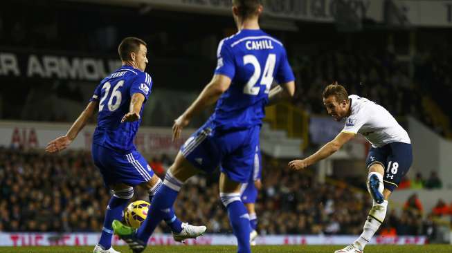 Babak 1, Tottenham Ungguli Chelsea 3-1
