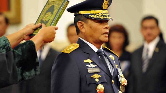 Agus Supriatna sebelumnya menjabat sebagai Kepala Staf Umum TNI. 