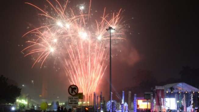 Pesta Malam Tahun Baru di Jakarta, Ini Rute dan Tempat Parkirnya