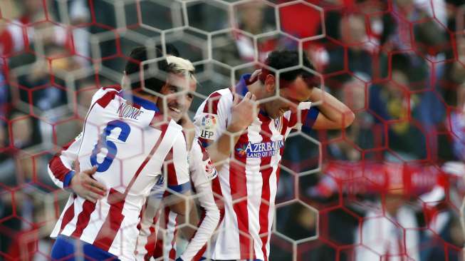 Babak I: Atletico Sementara Ungguli Tamunya 1-0