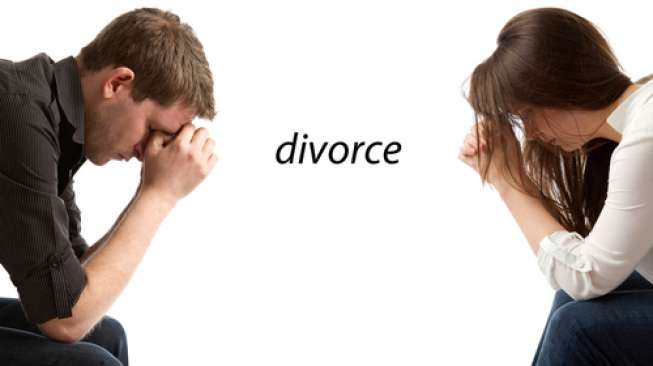 Ilustrasi pasangan bercerai. (Shutterstock)