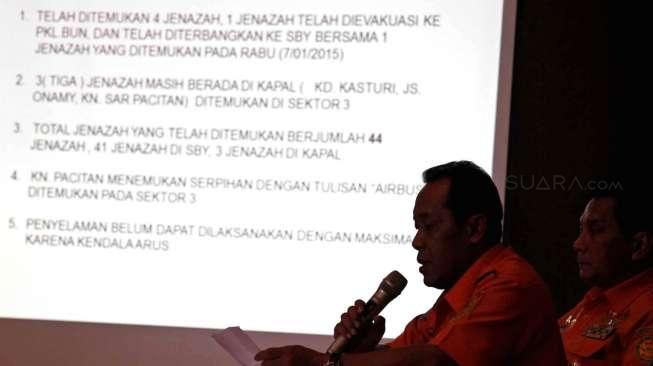 Basarnas: Hari ke-12, Total 44 Jenazah Sudah Ditemukan