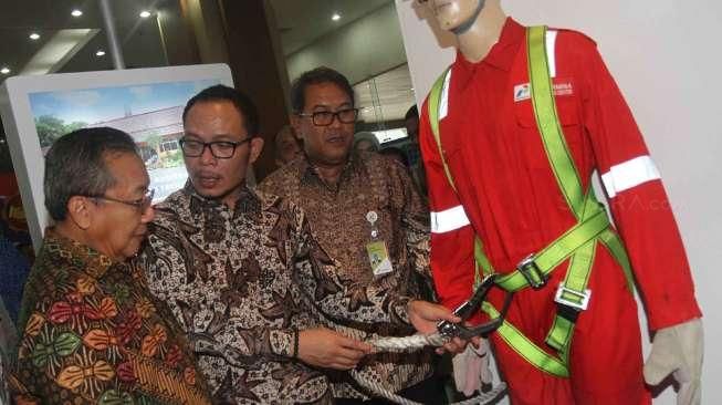 Pameran alat keselamatan kerja yang diselenggarakan oleh Asosiasi perusahaan jasa K3.