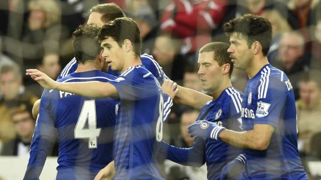 Cukur Swansea 5-0, Chelsea Pesta Gol