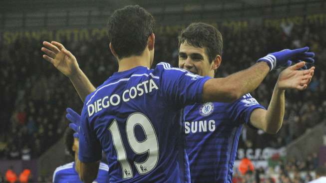 Chelsea Pesta Gol