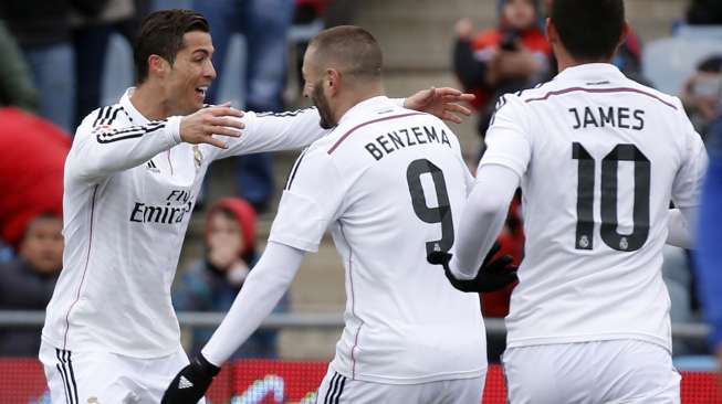 Gol Ronaldo Bawa Madrid Atasi Getafe