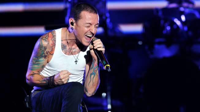 Vokalis Linkin Park Chester Bennington. (Shutterstock)