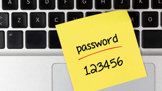 Ilustrasi password. (Shutterstock)