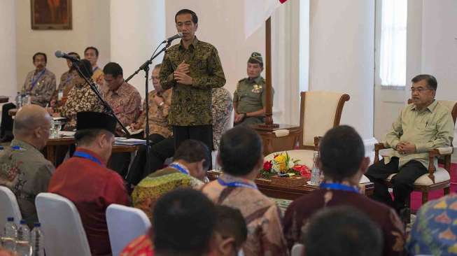 Rakor tersebut membahas sejumlah agenda diantaranya kedaulatan pangan, infrastruktur, potensi kelautan dan sumber daya alam.