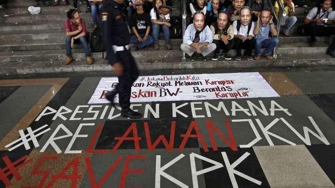 Isu Ruang Bambang akan Digeledah Polisi, KPK Dijaga Ketat