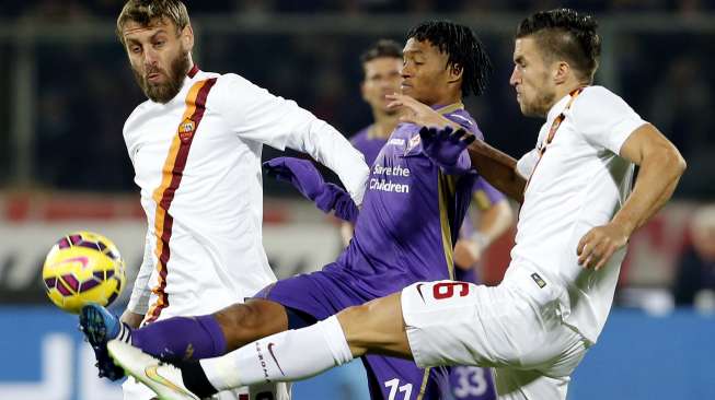 Ditahan Fiorentina, Roma Kian Tertinggal dari Juventus