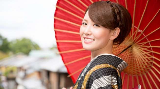 Ilustrasi: Perempuan Jepang. (Shutterstock)