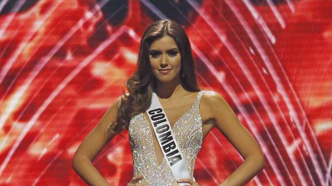 Paulina Vega terpilih menjadi Miss Universe (Reuters/andrew Innerarity)