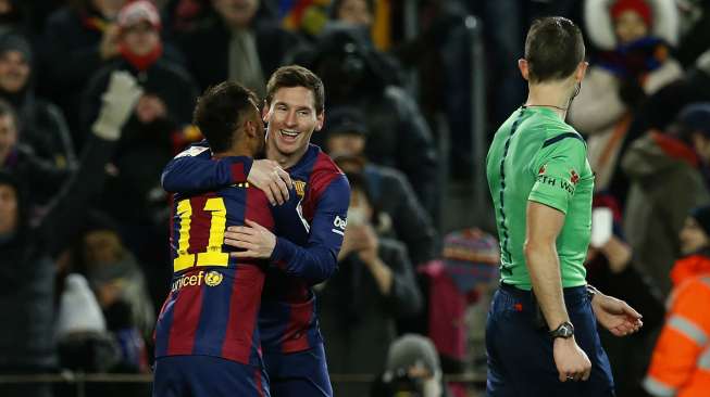 Messi Penentu Kemenangan Barca atas Villarreal