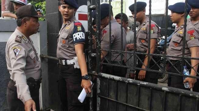 Penjagaan Sidang Praperadilan BG