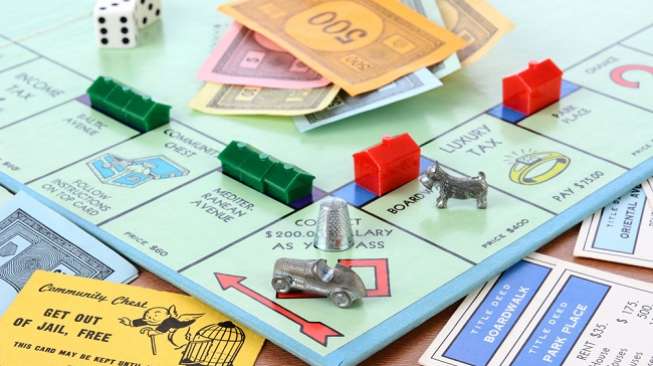 Permainan monopoli. (Shutterstock)