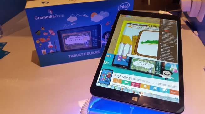 Intel Gandeng Gramedia Luncurkan Tablet Berisi Buku Pelajaran