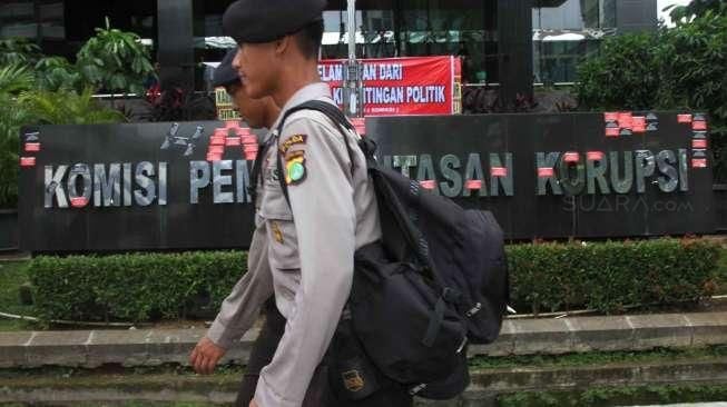 Ratusan Polisi Disiagakan di KPK