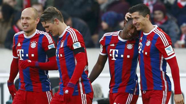 Hasil Pertandingan dan Klasemen Bundesliga Pekan ke-20