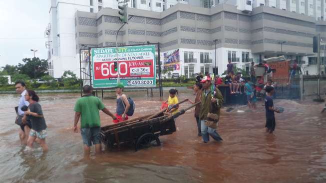 Kerugian Akibat Banjir Jakarta Diperkirakan Capai Triliunan