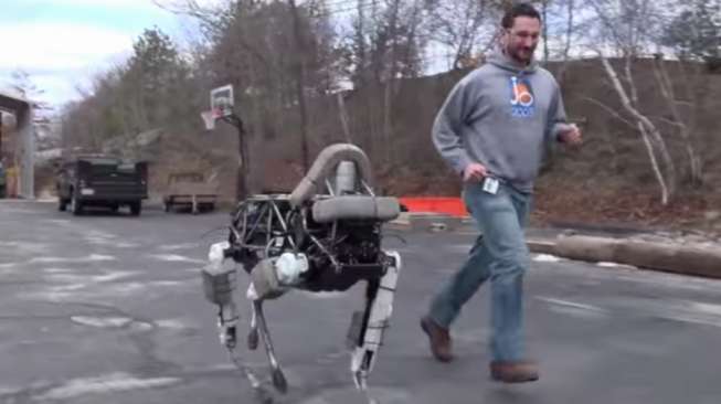 VIDEO: Google 'Lahirkan' Anjing Robot