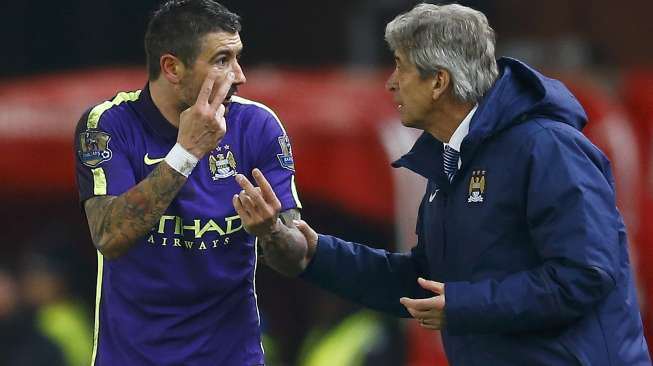 Raih Tiga Poin, Pellegrini Puji Aguero dan Milner