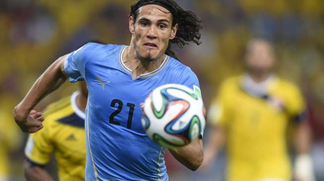 Lepas Falcao, Man United Kejar Edinson Cavani