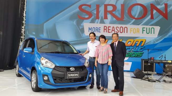 Peluncuran Daihatsu Sirion baru. (suara.com/Deny Yuliansari)