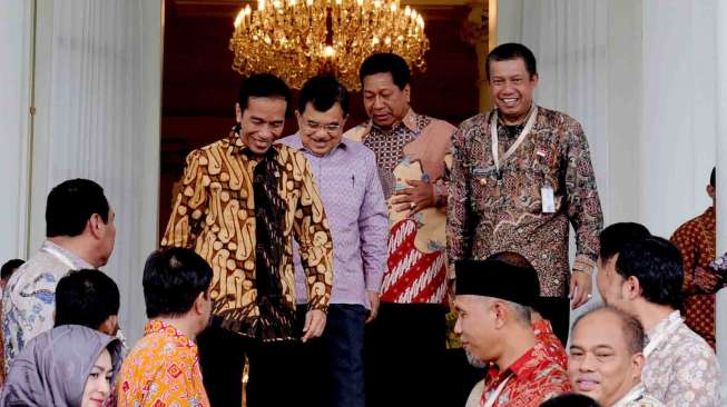 Jokowi Berikan Keterangan Pers