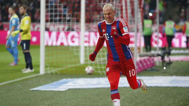 Target Robben Bisa Perkuat Bayern di Semifinal