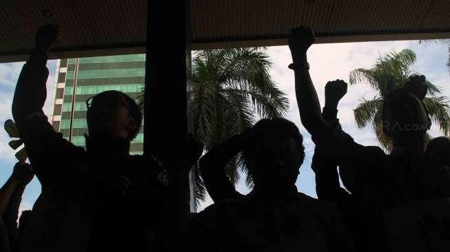 Aksi Karyawan KPK