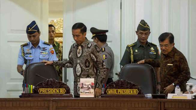 Jokowi Pimpin Sidang Kabinet Paripurna