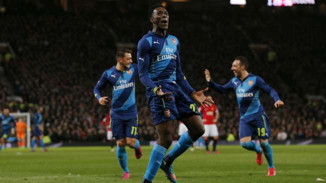 Jebol Gawang MU, Gol Pertama Welbeck di Piala FA Musim Ini