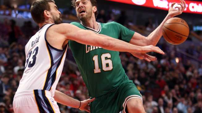 Bantai Bulls, Marc Gasol Menangi "Perang Saudara"