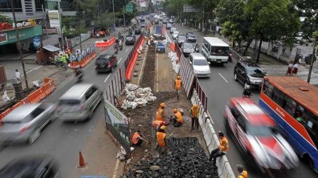 Proyek Jalan Layang Terpajang