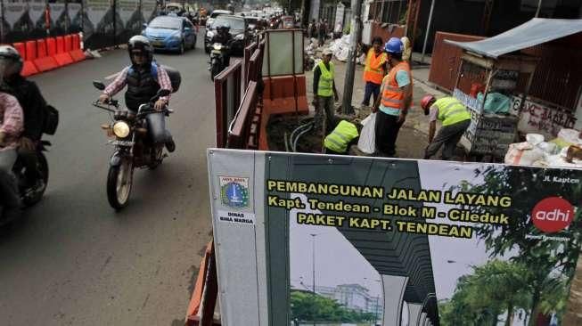 Proyek Jalan Layang Terpajang