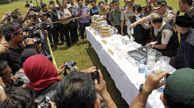 Pemusnahan 3,3 Ton Ganja dan Sabu