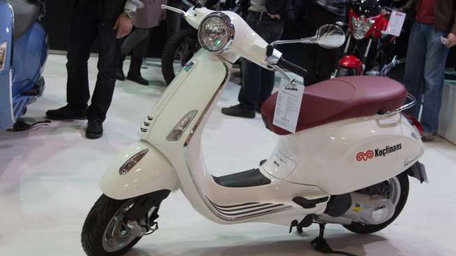 Salah satu model skuter Piaggio. [Shutterstock]