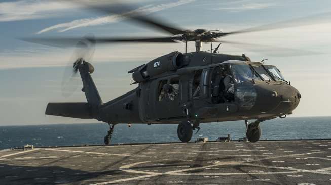 Heli Black Hawk Jatuh Saat Latihan, 11 Tentara Diduga Tewas