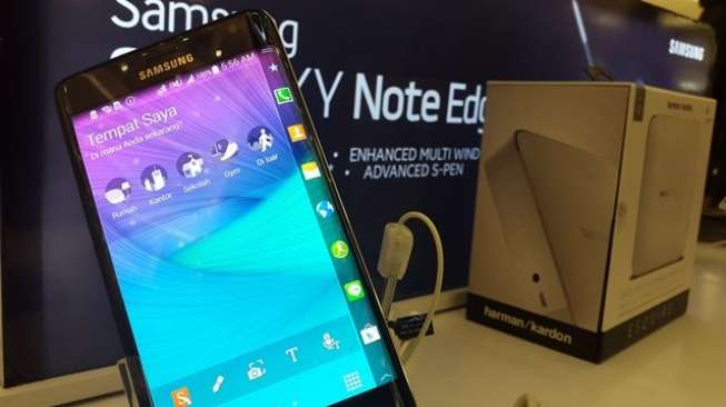 Samsung Galaxy Note Edge Dijual Rp11 juta