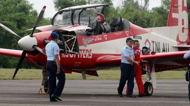 Puing Pesawat Aerobatik yang Jatuh di Malaysia Tiba di Yogya