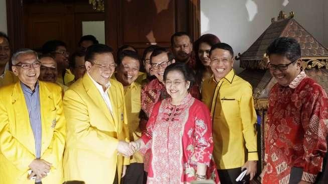 Kunjungan tersebut dalam rangka memperkenalkan kepengurusan Golkar yang baru pasca disahkan oleh Kemenkumham.