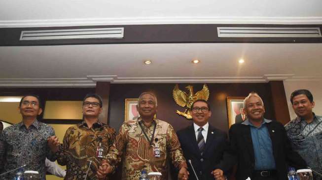 Pertemuan dilakukan dalam rangka koordinasi diantara kedua lembaga tersebut.