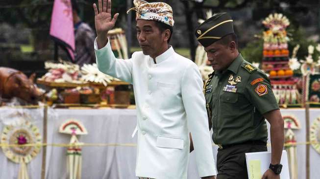 Jokowi Hadiri Tawur Agung Kesanga