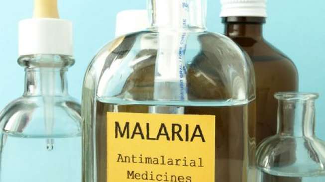 Ilustrasi vaksin malaria. (Shutterstock)